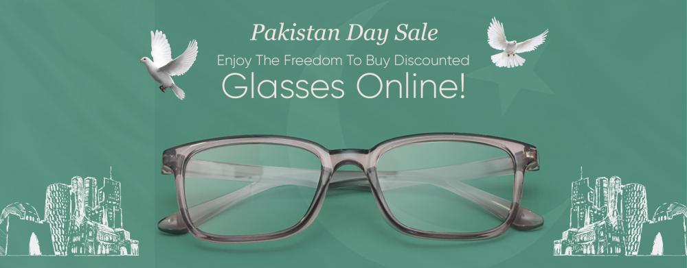 Pakistan Day Sale | Enjoy The Freedom To Buy Discounted Glasses Online