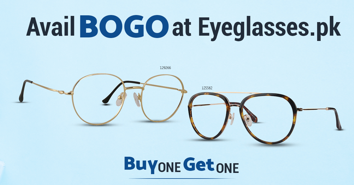 3) Get Buy One Get One - Visit Eyeglasses.pk: