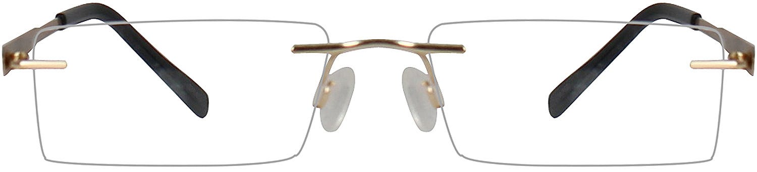 Rimless Rectangle Eyeglasses 143517
