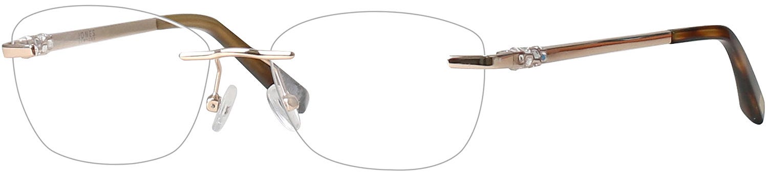 Jones New York J493 Rimless Eyeglasses