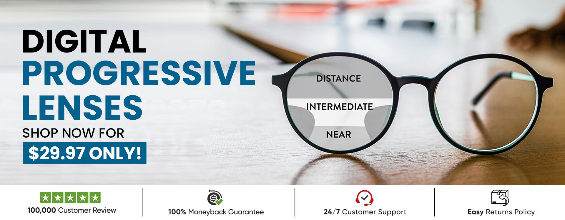 Get Your Progressive Lenses Today