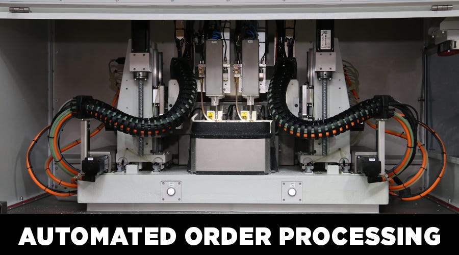 Goggles4U Automated Processing Unit