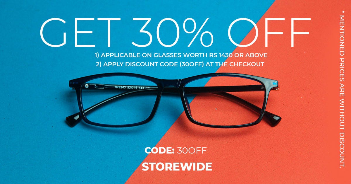 Promotions - Eyeglasses.pk